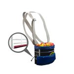 Picking bucket large with coating, strip, pvc and cotton carrying strap